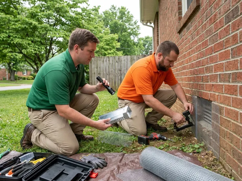 Rodent Trapping and Structural Exclusion in Knoxville, TN